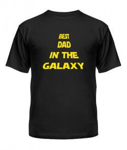 Чоловіча футболка Best dad in the galaxy