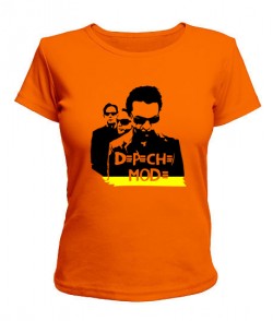 Жіноча футболка Depeche mode (Депеш мод) Варіант №1