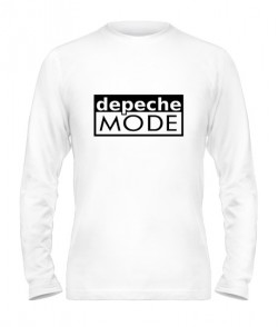 Мужской Лонгслив Depeche mode (Депеш мод) Вариант №3