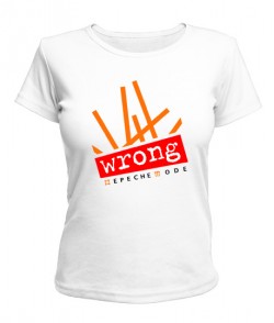 Жіноча футболка Depeche mode (Депеш мод) Варіант №6