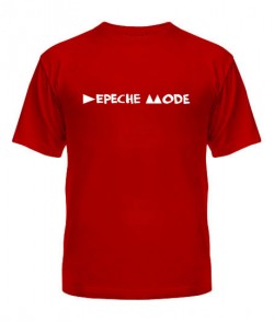 Чоловіча футболка Depeche mode (Депеш мод) Варіант №7