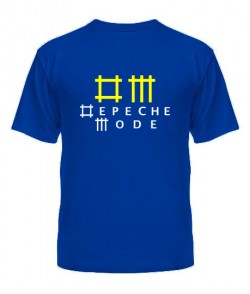Чоловіча футболка Depeche mode (Депеш мод) Варіант №8