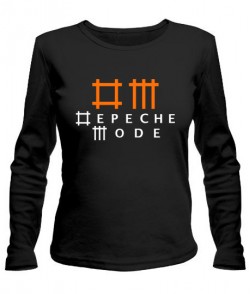 Жіночий лонгслів Depeche mode (Депеш мод) Варіант №8