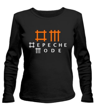 Женский лонгслив Depeche mode (Депеш мод) Вариант №8