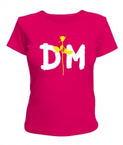 Женская футболка Depeche mode (Депеш мод) Вариант №11