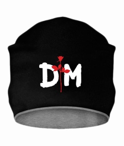 Шапка (Чорний S) Depeche mode (Депеш мод) Варіант №11