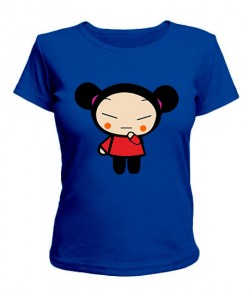 Женская футболка Девочка Рисса №2