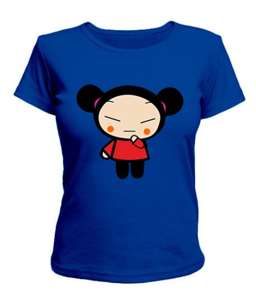 Жіноча футболка Дівчинка Риса №2