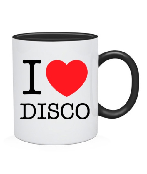 Чашка I love disco