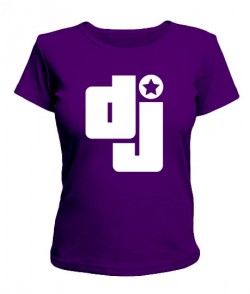 Женская футболка DJ