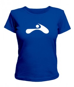 Женская футболка DJ logo
