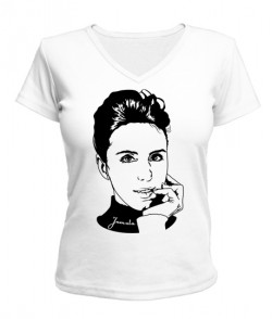 Жіноча футболка з V-подібним вирізом Джамала Варіант №4