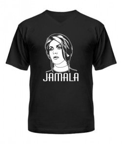 Чоловіча футболка з V-подібним вирізом Джамала Варіант №2