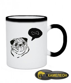 Чашка хамелеон Dog №2