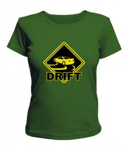 Женская футболка Дрифт (Drift)