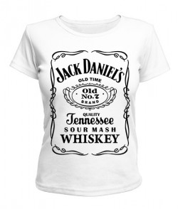 Женская футболка Jack Daniels old time