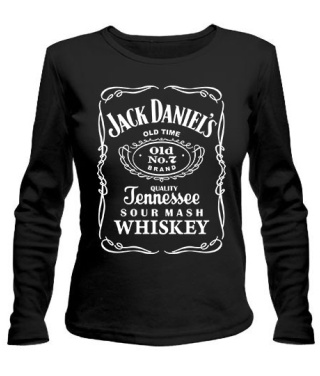 Жіночий лонгслів Jack Daniels old time