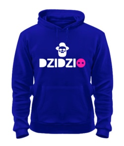 Толстовка-худі (Синій M) Dzidzio