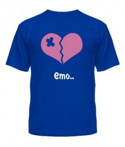 Чоловіча футболка Емо