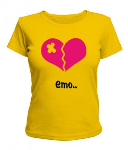 Жіноча футболка Емо