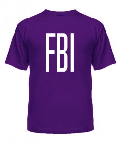 Мужская Футболка FBI 2