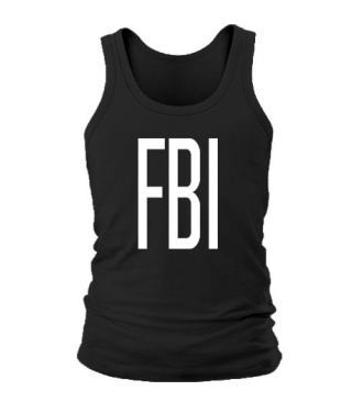 Чоловіча майка FBI 2