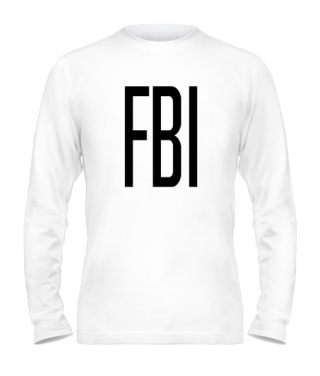 Чоловічий лонгслів FBI 2