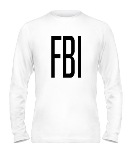 Мужской Лонгслив FBI 2