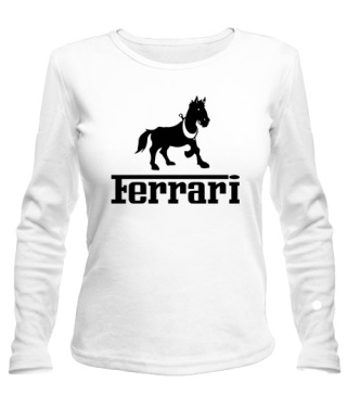 Женский лонгслив Ferrari