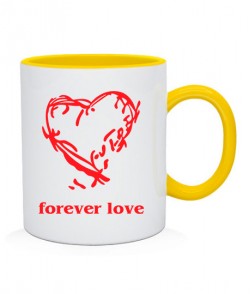 Чашка Forever love (для нее)