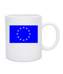 Чашка Флаг Евросоюза Вариант №3