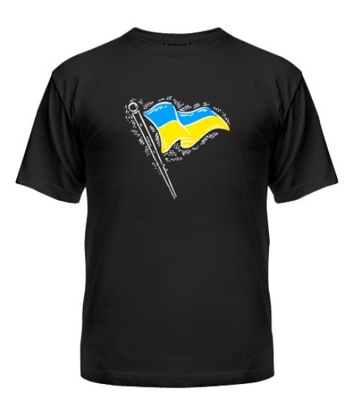 Чоловіча футболка Прапор України Варіант №5