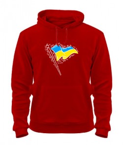 Толстовка-худи Флаг Украины Вариант №5