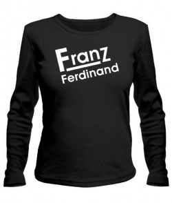 Женский лонгслив Franz Ferdinand