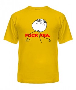 Чоловіча футболка Fuck yea