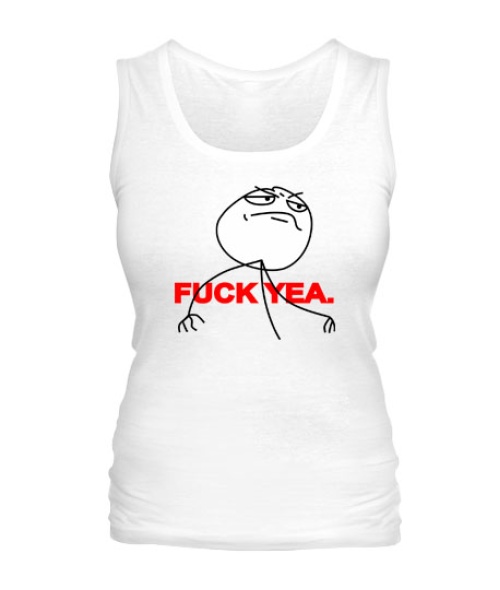 Жіноча майка Fuck yea