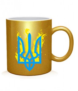 Чашка арт Герб України Варіант №16