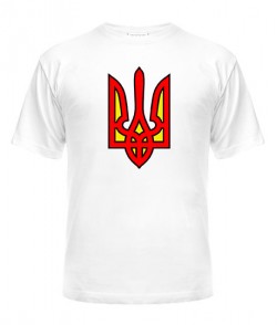 Чоловіча футболка Герб України Варіант №8