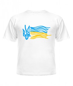 Дитяча футболка Герб та прапор України