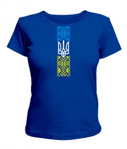 Женская футболка Вышиванка Вариант №5