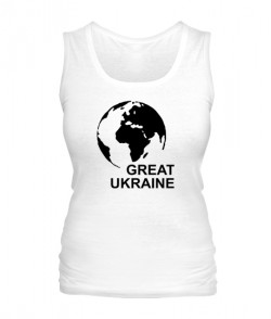 Женская майка Great Ukraine
