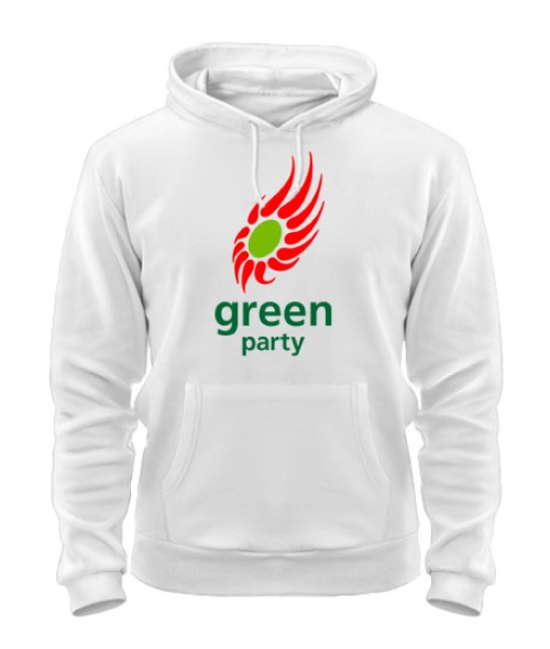 Толстовка-худі Green party