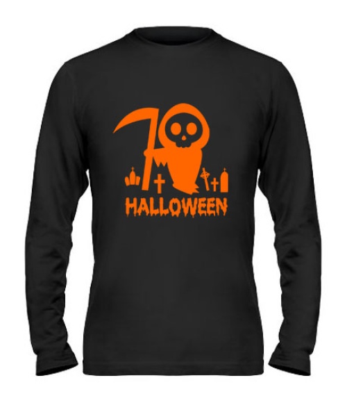 Чоловічий лонгслів Halloween №10