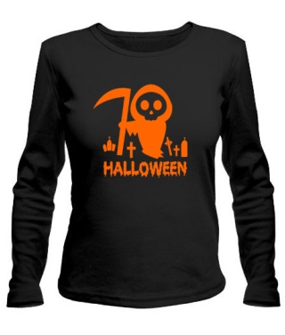 Женский лонгслив Halloween №10