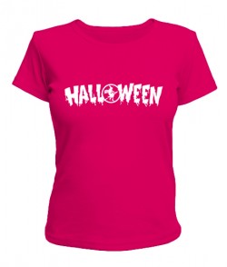 Женская футболка Halloween №1