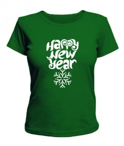 Жіноча футболка Happy new year