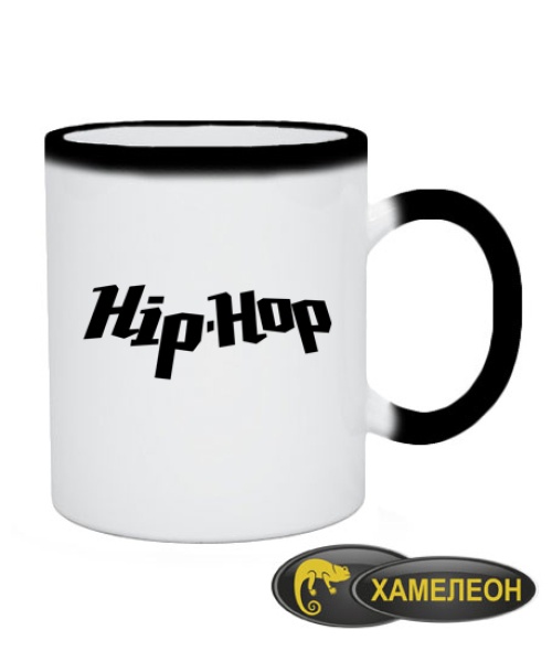 Чашка хамелеон I love hip-hop