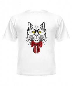 Дитяча футболка Кіт-хіпстер №5