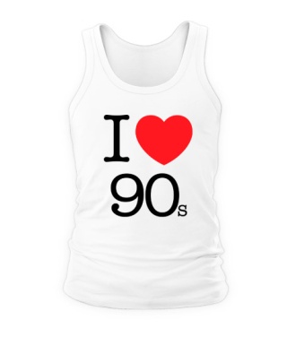 Мужская Майка I love 90s