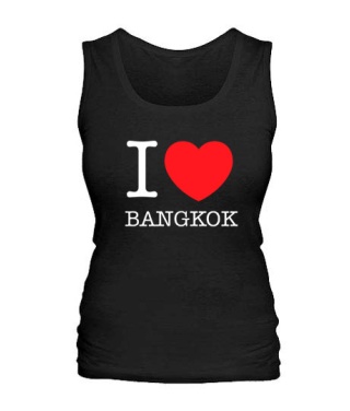 Жіноча майка I love Bangkok